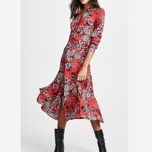 Free People Tough Love Maxi Shirtdress | Size 4